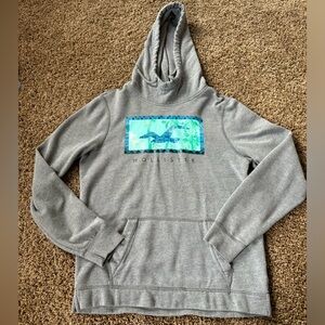 HOLLISTER Hoodie Men’s Gray Pullover Hooded Sweatshirt